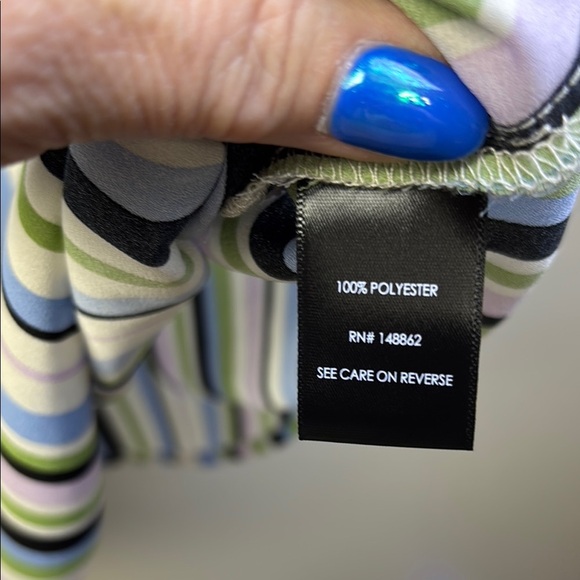 Torrid Harper Blue Boxy Blouse Relaxed Fit size 5X. - Picture 4 of 5